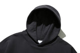 Red Signal Crop Hoodie (CHARCOAL)