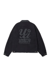 Oversized Destroyed Jacket_Black