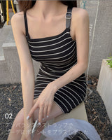 【MADE】Striped dress