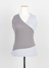 DOT HALTER SLEEVELESS