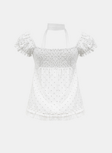 Moya Ribbon Chiffon Blouse