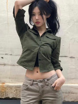 chic slim shirts
