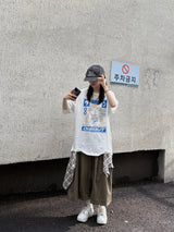 ヌードルキャットTシャツ