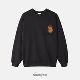 カピバラカップルスウェットシャツ2カラー