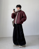 ドロップコーデュロイカーゴパンツ
