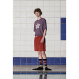LOGO NYLON SHORT / BRICK