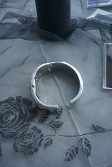 gold hole bangle watch
