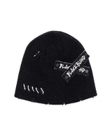 BBD Hand-stitched Graffiti Logo Beanie (Black)