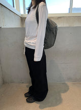 Blimis Cotton Semi Bootcut Pants