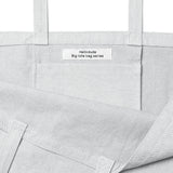 Big tote bag - Washed gray