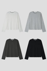 モアクロップロングスリーブT