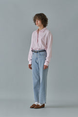 Oxford logo shirt_pink