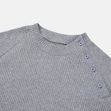 LMN Side Button Muscle Fit Short-Sleeve Knit (3 colors)