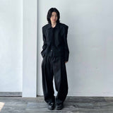 エクストラシルエットディーププリーツバルーンパンツ