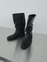 1213 Slouch Middle Boots (3cm)