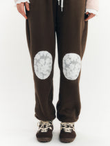 Fluffy Jogger Pants (Brown)