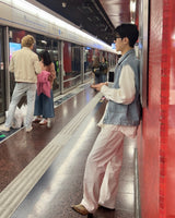 ヒーターデニムベスト