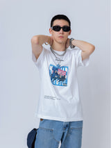 "D.T. セキュリティフェイルジャー” Tシャツ アルバムカバーVer.(ホワイト)