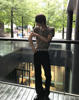 ウォッシュド ヘンリーT