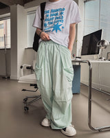 Lumer Shirred Big Pocket Balloon Pants