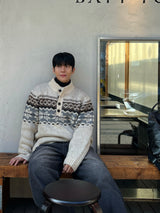 Ford Nordic Henley neck knitwear