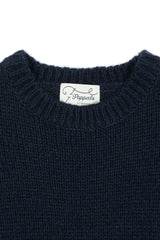 ミニフラワーショートニット [Navy]