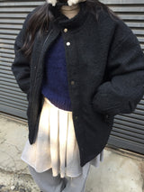 Odd Boucle High Neck Jacket (2color)