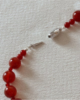 CARNELIAN LARGE NECKLACE