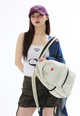 OCYN BASIC EMB BACK PACK_IVORY