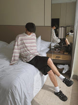 [A-T0310] クルーズボーダーメガTシャツ (2色)