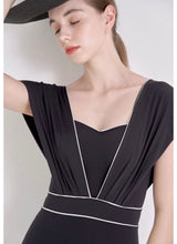 Hepburn swimsuit Black