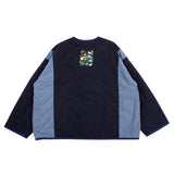 OVER FIT QUILLITING LINING JUMMPER (UNISEX)_SYS1JP01NV