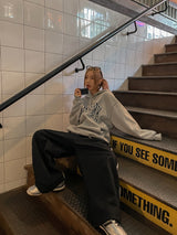 New York Cotton Over Hoodie