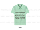 C.R.E.A.MスリムPKTシャツ