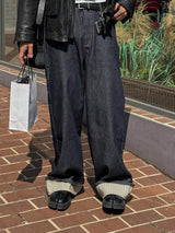 [Premium] ASCLO Roll Up Raw Denim Pants (2color)