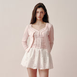 レースキャップ スリーブレス (Pink)