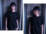 【MADE】 Side Snap Tee - Brown