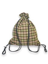 000 Design Check Gym Sack / Olive