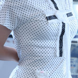 Cross Off-Shoulder T-shirt - White