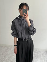 Mer Thai Balloon Fit Blouse