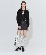 Ballet Shoes Ribbon T-shirt_Black
