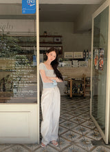 Daily Pintuck Long Wide Cotton Pants (2color)