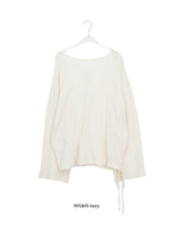 Roel Summer See-Through Deep V-Neck Long Sleeve Tee