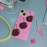 [SET] Hard Cherry Case (hard)_MagSafe + Hard Cherry Tok_MagSafe