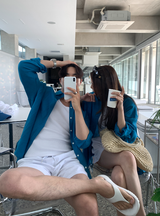 [Unisex] イーザースタンダードリネンシャツ/ 8 カラーズ