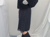 Shea Checkered A-skirt