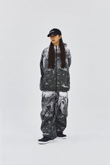 MOUNTAIN CITY WIDE PANTS MONO BLACK
