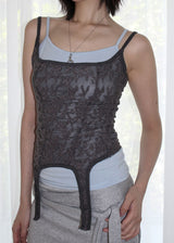 EVE LACE SLEEVELESS TOP (3color)