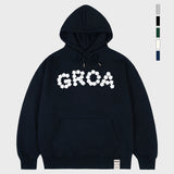 [UNISEX]GROA フラワーロゴ パーカー