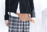 Pocket Suede Wide Leather Belt (2colors)